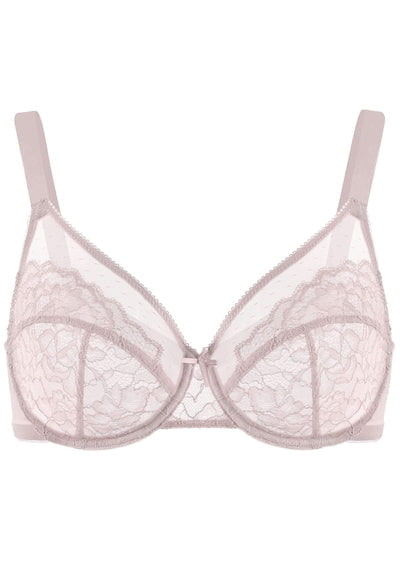 Floral Minimizer Bra