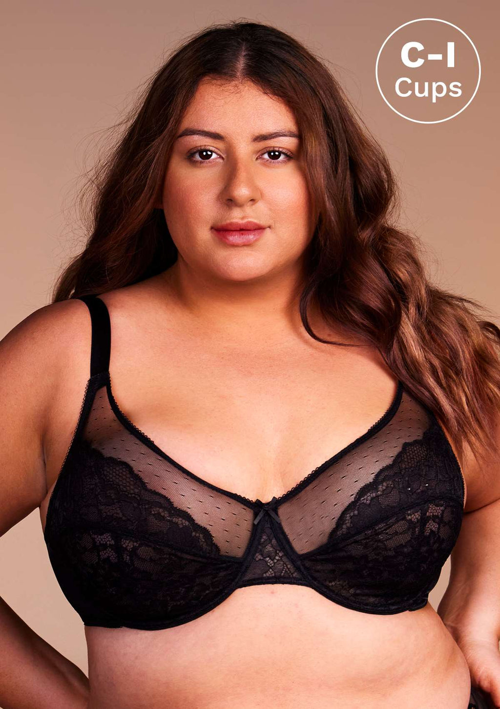 Floral Minimizer Bra